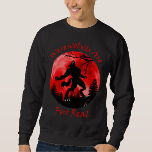 Sweatshirt Les loups-garous sont quatre vrais