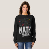 Sweatshirt Les Maths Le Seul Sujet Qui Compte Toddler Mathlet (Devant entier)