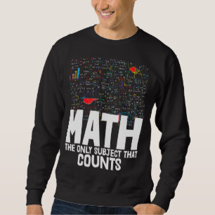 Sweatshirt Les Maths Le Seul Sujet Qui Compte Toddler Mathlet