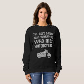 Sweatshirt Les Meilleurs Pères Ont Des Filles Qui Circulent E (Devant entier)