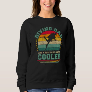 Sweatshirt Les Mens Plonger Papa Comme Un Père Régulier Plong