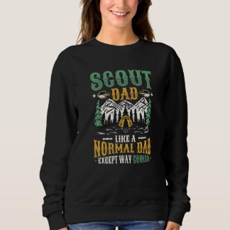Sweatshirt Les Mens Scout Papa Comme Un Papa Normal Sauf Glac