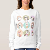 Sweatshirt Les mignons animaux (Devant)