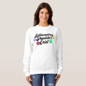 Sweatshirt Les milliardaires ne devraient pas exister (Devant entier)