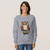Sweatshirt les noctambules veulent dormir (Devant entier)