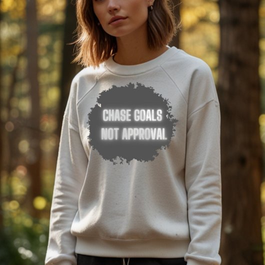 Sweatshirt "Les objectifs de chasse ne sont pas approuvés" Mo