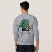 Sweatshirt Les Oiseaux Sortent La Chemise (Dos entier)