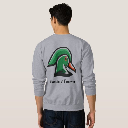 Sweatshirt Les Oiseaux Sortent La Chemise (Dos entier)