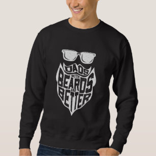 SWEATSHIRT LES PÂTES AMUSANTES AVEC DES PORTES SONT MIEUX FÊT