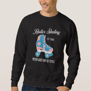 Sweatshirt Les patineurs vont patiner Roller Patiner Paix Aim