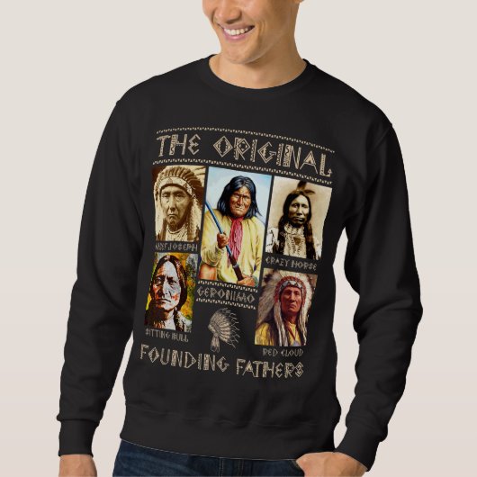 Sweatshirt Les Pères Fondateurs (Devant)