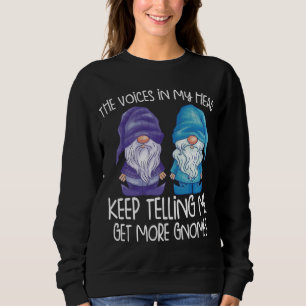 Sweatshirt les petites voix dans ma tête continuent à me dire