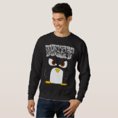 Sweatshirt Les pingouins détestent l'hiver (Devant entier)