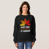 Sweatshirt Les Plus Probables À Acheter À Minuit Correspondan (Devant entier)