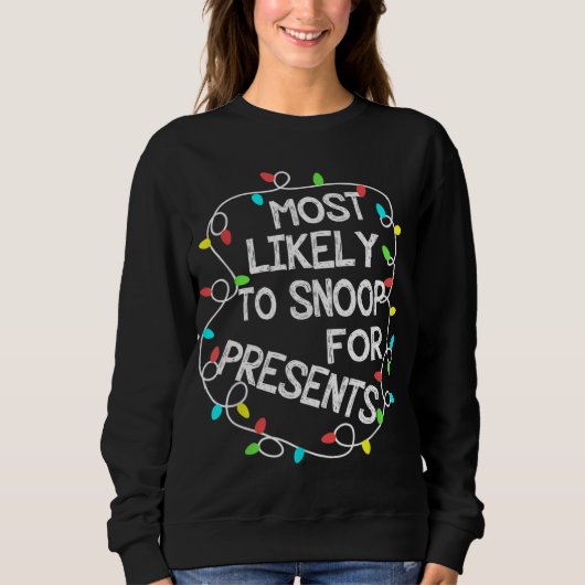 Sweatshirt Les Plus Probables À Snoop Pour Les Présentations (Devant)