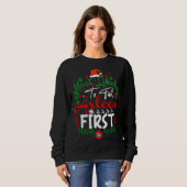 Sweatshirt Les plus susceptibles de s'endormir Premier Humour (Devant entier)