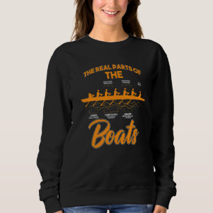 Sweatshirt Les Rowers Regroupent Les Véritables Parties Du Ba