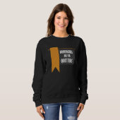 Sweatshirt Les signets Pour Les Lecteurs De Quitters Nouveaut (Devant entier)