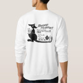 Sweatshirt Les trains peuvent envoyer vos sacs en avant par (Dos)