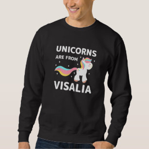 Sweatshirt Les Unicornes Proviennent De Visalia California Re
