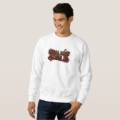Sweatshirt Les vrais hommes construisent Carpenter de feu de (Devant entier)