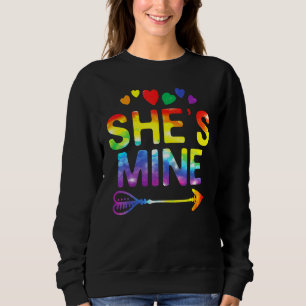 Sweatshirt Lesbienne Couple Chaussures Mine Correspondant Lgb