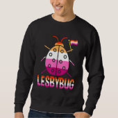 Sweatshirt Lesdybug Lesbienne Ladybug Pride Lgbt Correspondan (Devant)
