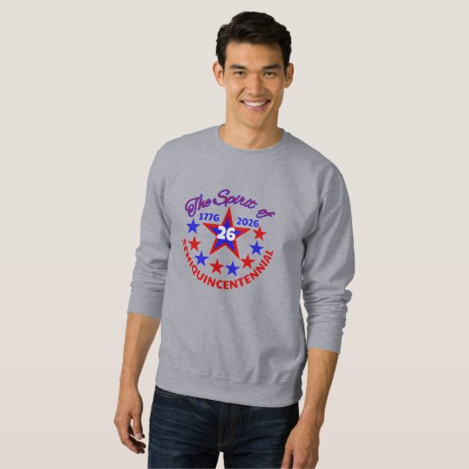 SWEATSHIRT L'ESPRIT DE 26 - SEMIQUINCENTENNIAL (Devant entier)