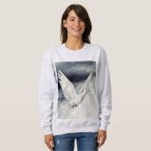 Sweatshirt L'esprit saint sous forme de colombe (Devant entier)