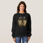 Sweatshirt Let It Bee insect  Bee motif for beekeeper (Devant entier)