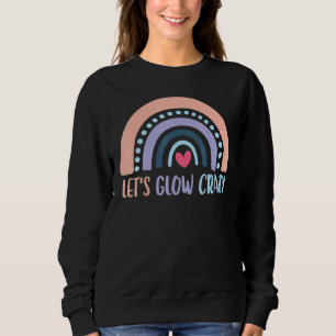 Sweatshirt Lets Fou Fou Arc-En-Ciel Fête Pour Les Filles Et B