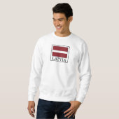Sweatshirt Lettonie (Devant entier)
