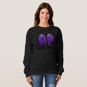 Sweatshirt Lettre Graffiti de jour de l'enseignant adjoint pr (Devant entier)