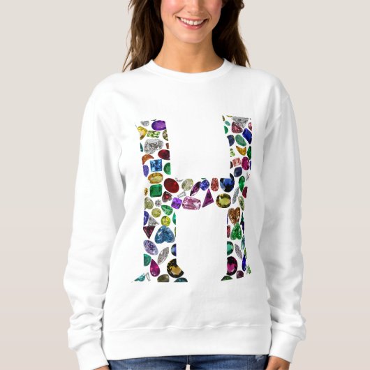 Sweatshirt Lettre H Monogramme (Devant)