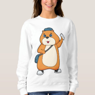 Sweatshirt Lettre hamster Postman