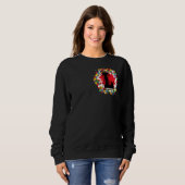 Sweatshirt Lettre L initiale de Sensibilisation sur l'autisme (Devant entier)