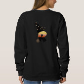 Sweatshirt LETTRE MONÂTRE Halloween R (Dos)
