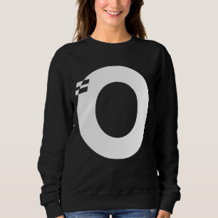 Sweatshirt Lettre O Alphabet Monogramme initial