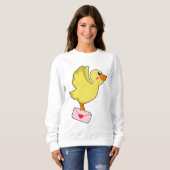 SWEATSHIRT LETTRE PORTEFEUILLE DE CANARD (Devant entier)