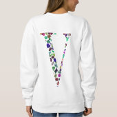 Sweatshirt Lettre V Monogramme (Dos)