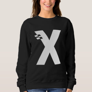 Sweatshirt LETTRE X Alphabet initial
