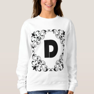 Sweatshirt Lettres d'amour "D"
