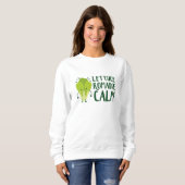 Sweatshirt Lettuce Romaine Calme (Devant entier)