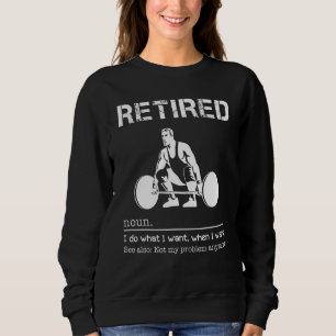 Sweatshirt Levage Je Fais Ce Que Je Veux Quand Je Veux Voir A