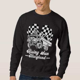 Sweatshirt Levée Sun Maryland Vintage Gasser Nostalgic Drag