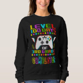 Sweatshirt Level 100 Days Of 3rd Grade Primary School Game Co (Devant)