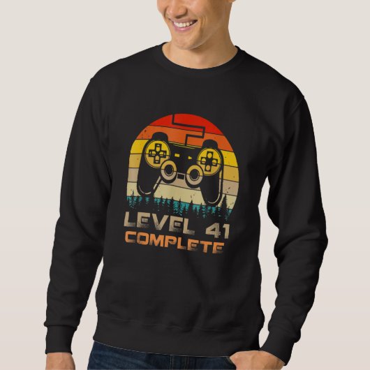 Sweatshirt Level 41 Complete  Celebrate 41st Wedding Annivers (Devant)