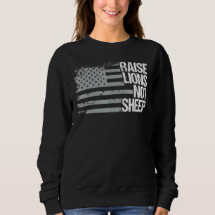 Sweatshirt Lever Lions Pas Mouton Patriot Américain Patriotiq