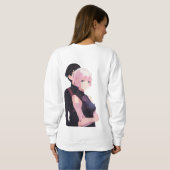 Sweatshirt Levez-Vous Au-Dessus, Aimez-Vous D'Abord. (Dos entier)