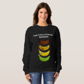 Sweatshirt L'Évolution De Banana Graphic Tee - shirts & Cool (Devant entier)